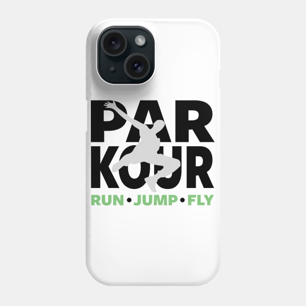 PARKOUR - FREERUNNING - TRACEUR Phone Case by Tshirt Samurai