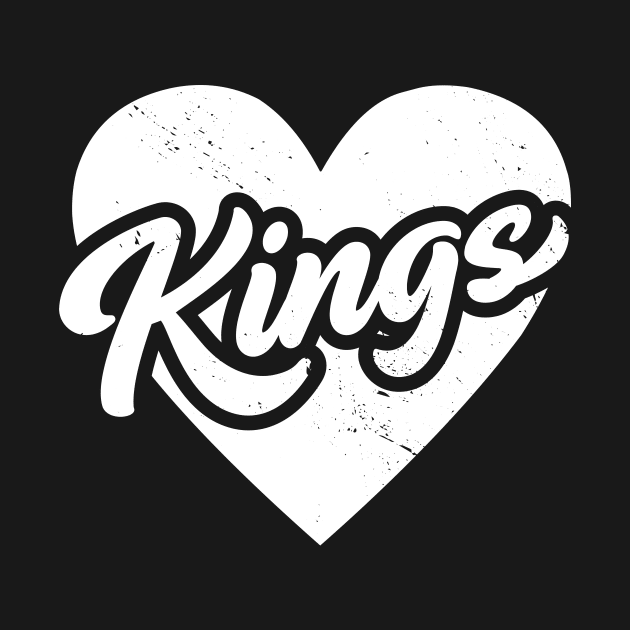 Vintage Kings School Spirit // High School Football Mascot // Go Kings by SLAG_Creative
