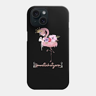 Flamingo Umwelt Schutz Prinzessin Blumen Süß Phone Case
