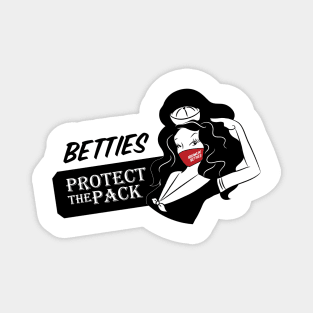 Betties Protect the Pack Magnet