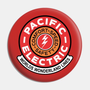 Pacific Electric Railway_RED Pin