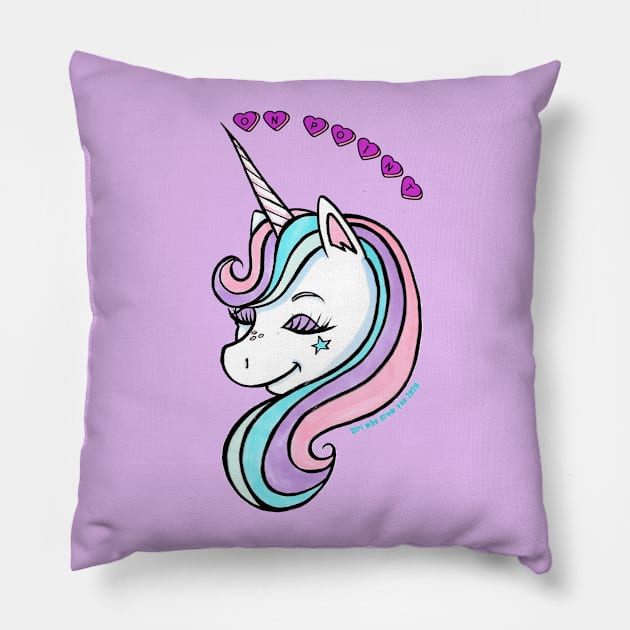 On Point Pillow by GirlWhoDrewYou