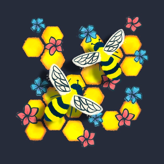 Honey Bee by SearayArtCo