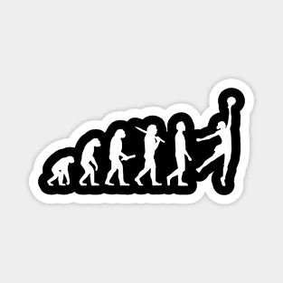 Funny Volleyball Evolution Gift For Volleyball Players Magnet