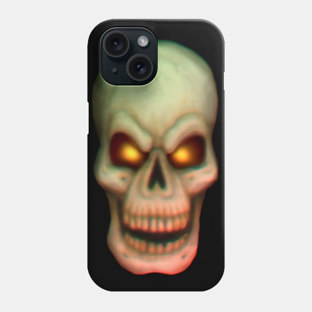 Freaky Skull Phone Case by MalcolmKirk