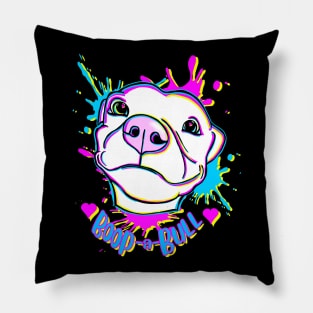 Pittie Boop-a-Bull 2 Pillow