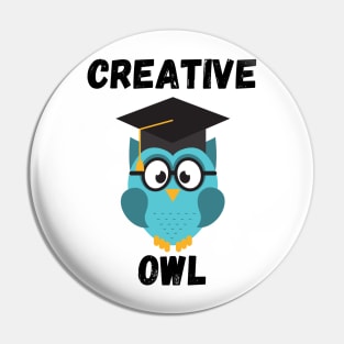 Creative Owl Pin