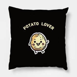 Smiling Potato Lover Pillow