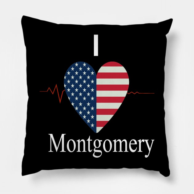 montgomery Pillow by FUNEMPIRE