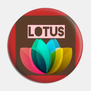 Lotus design Pin