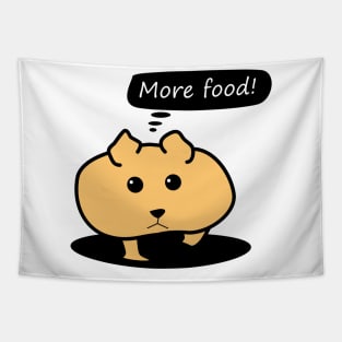 Hamster needs more food Tapestry