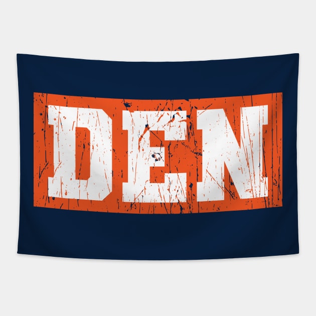 DEN / Broncos Tapestry by Nagorniak