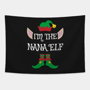 I'm The Nana Christmas Elf Tapestry