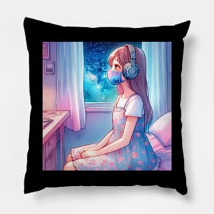 Mystery dream journey Pillow