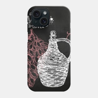 Wine blackboard #13 Phone Case