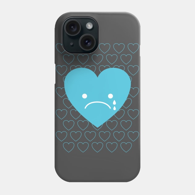 Sad Valentine Phone Case by littleoddforest