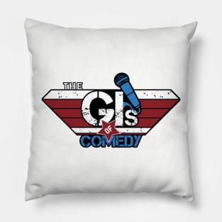 The GIs of Comedy 2023 Logo Pillow