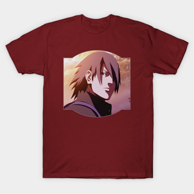 Naruto anime cartoon children's t-shirt Uchiha Sasuke Itachi