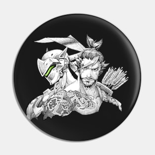 Genji & Hanzo Pin