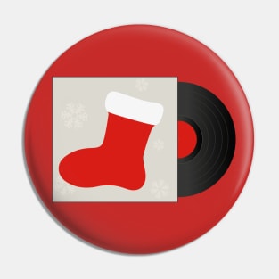 Winter Socks | Vinyl Music | Christmas Party Pin