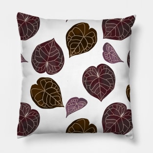 Tropical leaves pattern Pillow