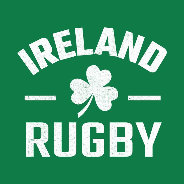 Ireland Rugby Irish Shamrock by TheDesignDepot