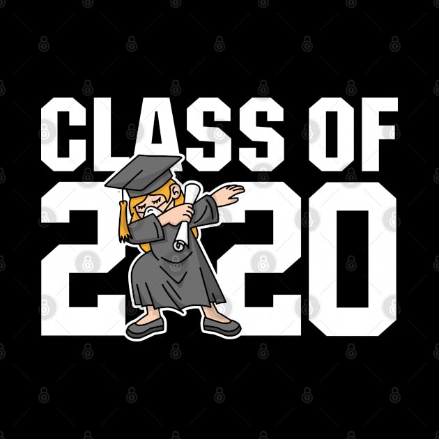 Class of 2020 graduation Corona Dad dabbing girl seniors by LaundryFactory