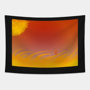 Desert walk Tapestry