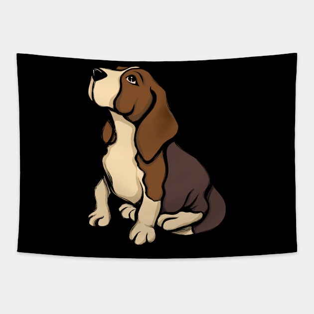 Beagle Tapestry by bubbsnugg