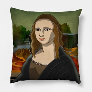 Mona Lisa Pillow