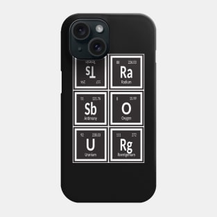 Strasbourg City | Periodic Table Phone Case