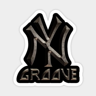 New York Groove 3D Magnet