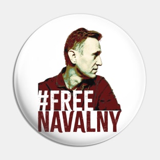 FREE-NAVALNY Pin