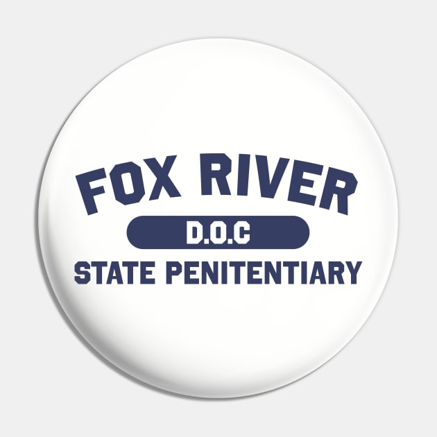 Fox River State Penitentiary Pin by WalkDesigns