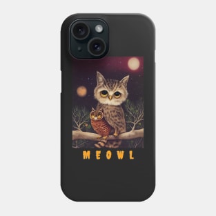 Meowl Phone Case