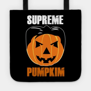 Funny Halloween Supreme Pumpkim Kim Jong Un Halloween Pumpkin Gift Tote