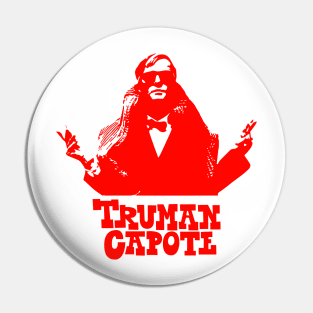 The Bulldog - Truman Capote Tribute Illustration Pin