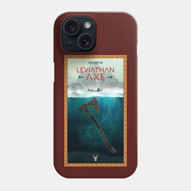 God of War - Leviathan Axe Phone Case by chriskirknielsen