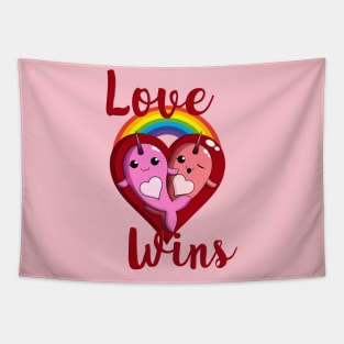 Love Wins Tapestry