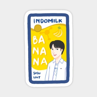 BTS Jungkook Indomilk banana uyu Magnet