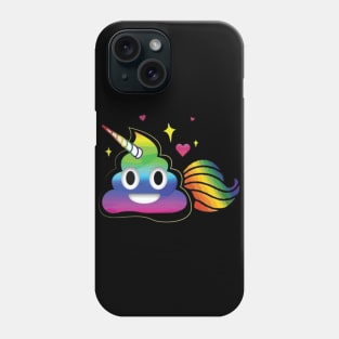 Cute Girl Rainbow Poop Phone Case