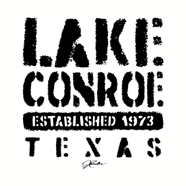 Lake Conroe, Est. 1973, Texas by jcombs