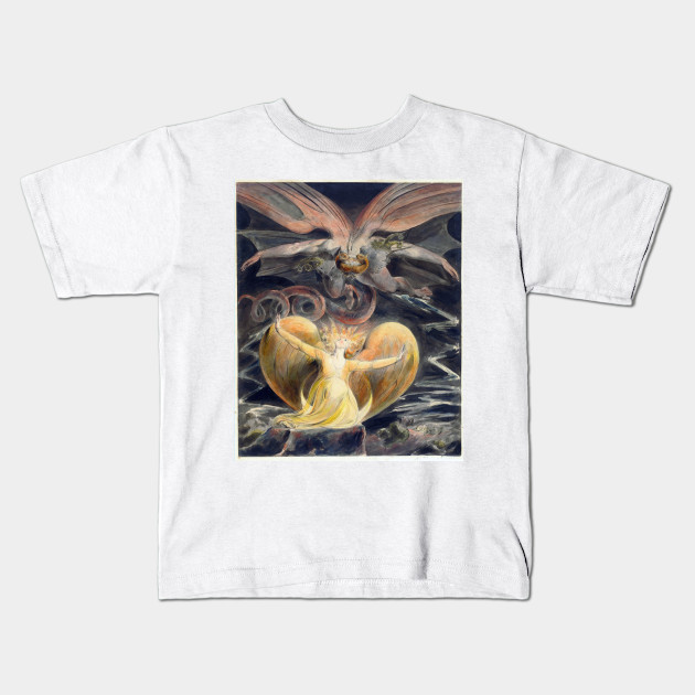 William Blake The Great Red Dragon And The Woman Clothed With The