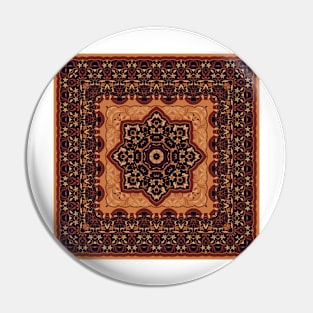 Vintage Arabic pattern. Pin