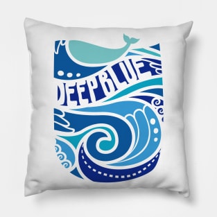 DEEP BLUE Pillow