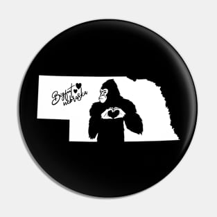 Nebraska BIgfoot Pin