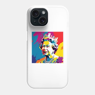 Elizabeth Pop Art 2 Phone Case