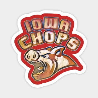 Iowa Chops Hockey Magnet