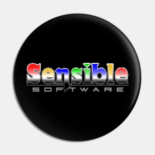 Retro Computer Games Sensible Software Pixellated Pin