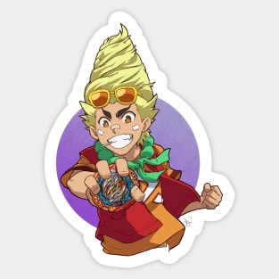 Shu Kurenai (no background) from Beyblade Burst Sticker for Sale by  Kaw-dev